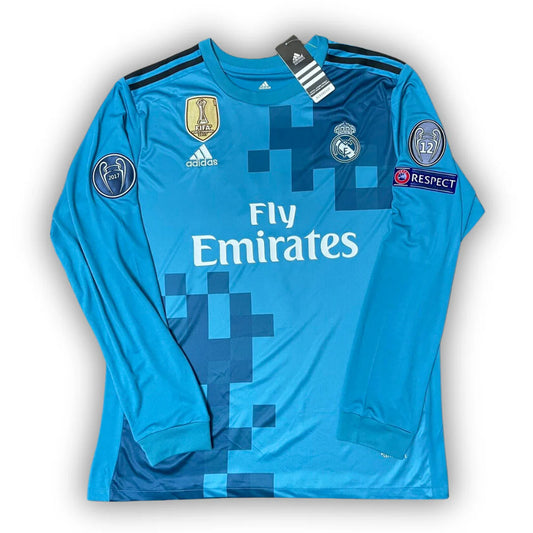 Real Madrid Third Long Sleeve Retro Jersey 2016/2017