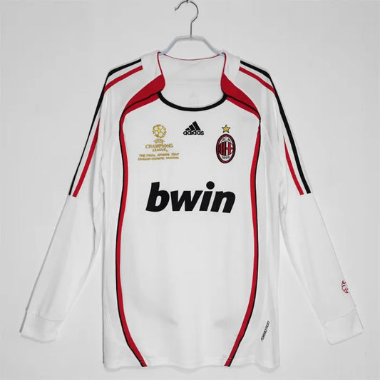 AC Milan Away Long Sleeve Retro Jersey 2006/2007