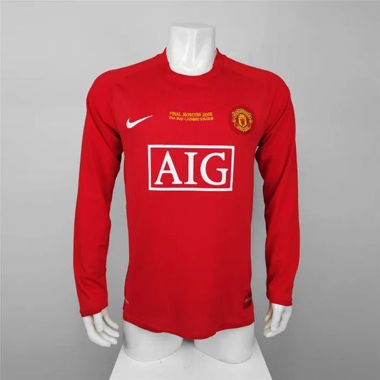 Manchester United Home Retro Jersey 2007/2008