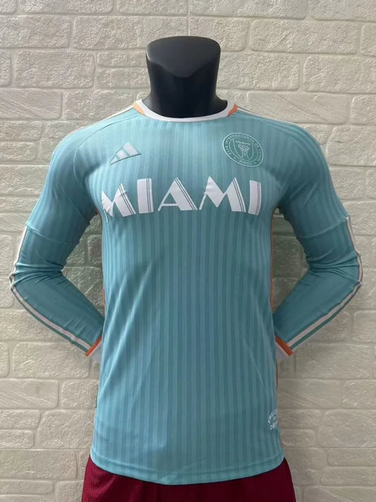 Inter Miami Third Man Player Version Long Sleeve Jersey 2024/2025