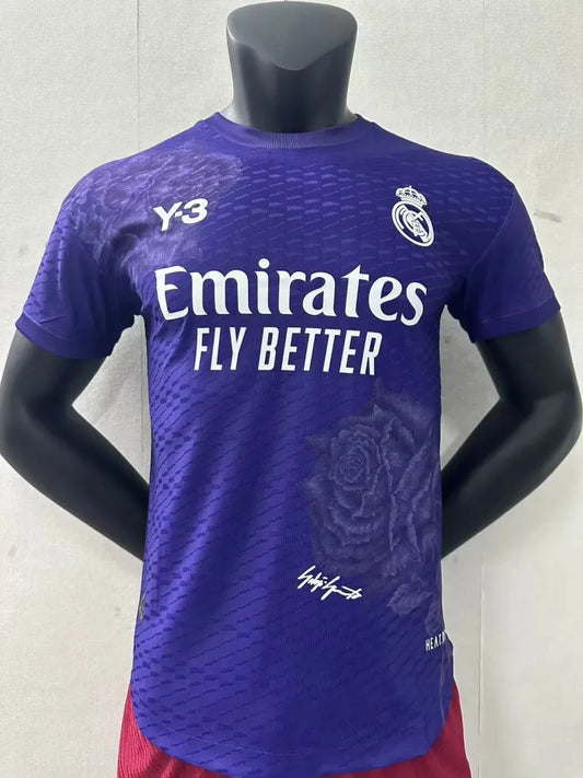 Real Madrid Y-3 Player Jersey 2023/2024 Purple