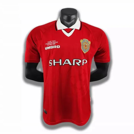 Manchester United Home Champions' League Final Retro Jersey 1998/1999