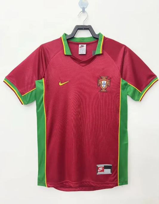 Portugal Home Retro Jersey 1998