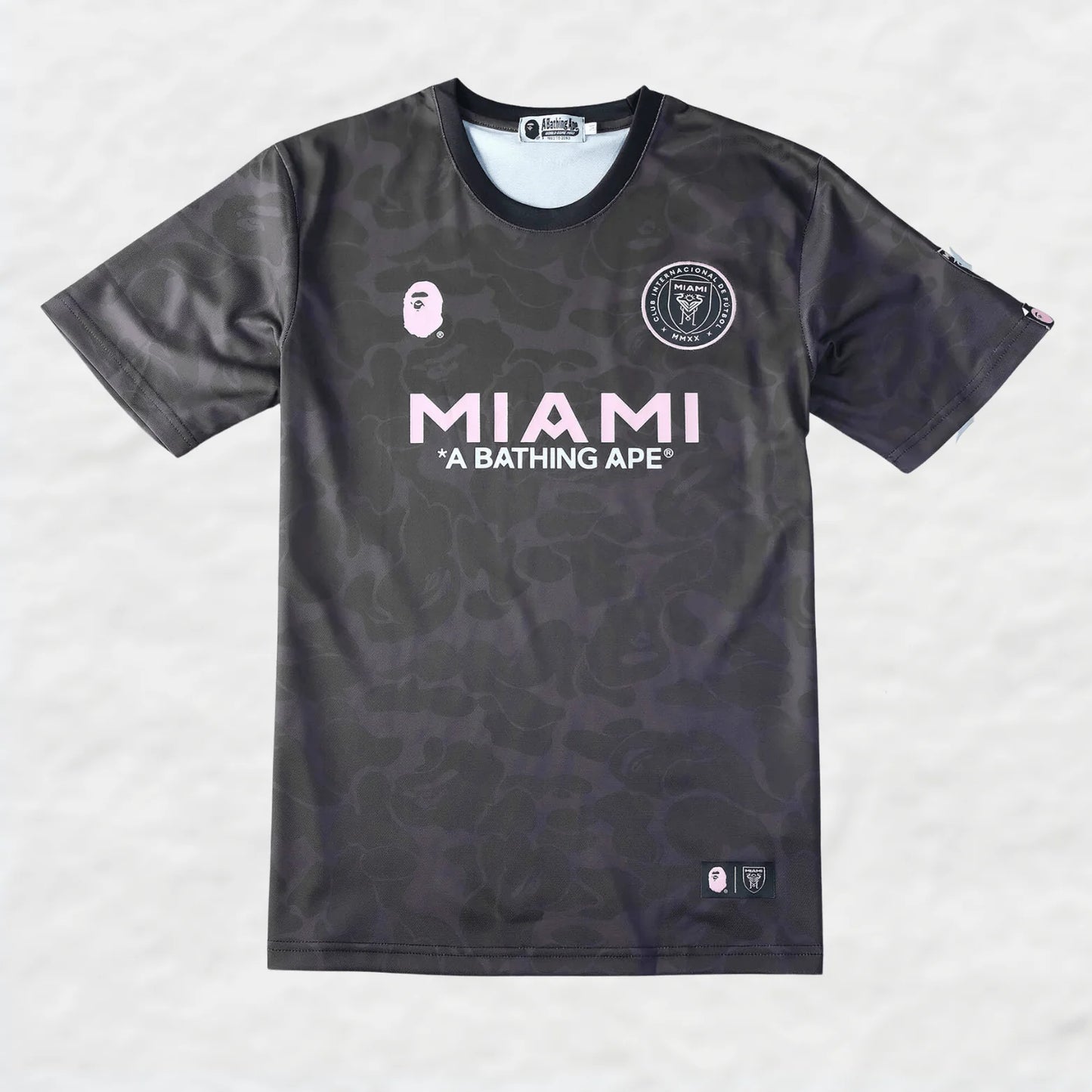 Inter Miami X Bape Black Jersey 2023/2024