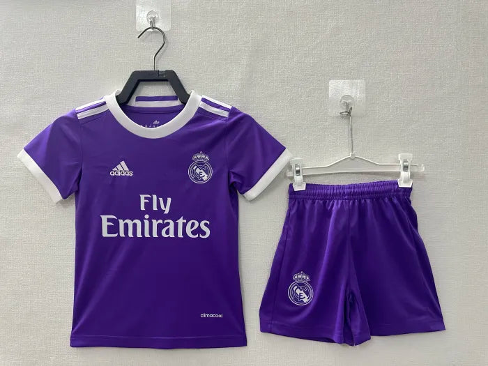 Real Madrid Away Retro Kids Jersey 2016/2017