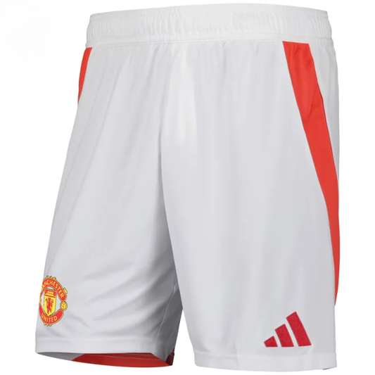 Manchester United Home Shorts 2024/2025 White