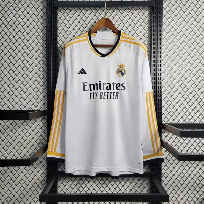 Real Madrid Home Man Long Sleeve Jersey 2023/2024