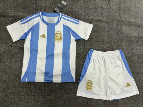 Argentina 2024 Copa America Home Kids Suit