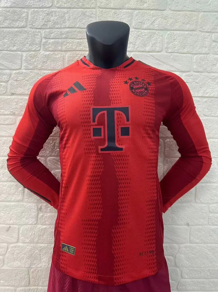 Bayern Munich Home Player Long Sleeve Jersey 24/25